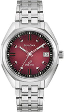 Load image into Gallery viewer, Bulova Jet Star Quartz Red Dial Men's Watch 96B401