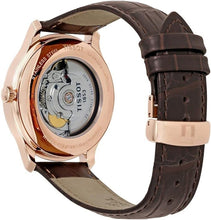 Load image into Gallery viewer, Tissot Mens Tradition Automatic Small Second 316L Stainless Steel case with Rose Gold PVD Coating Automatic Watch, Brown, Leather