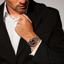 Load image into Gallery viewer, Bulova Jet Star Quartz Red Dial Men's Watch 96B401