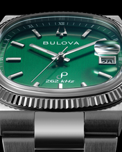 Load image into Gallery viewer, Bulova Super Seville Green Dial