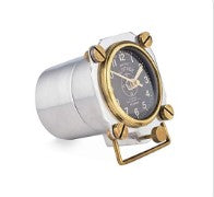 Load image into Gallery viewer, Pendulux Altimeter Table Clock - Silver - Aluminum
