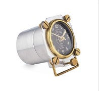 Load image into Gallery viewer, Pendulux Altimeter Table Clock - Silver - Aluminum