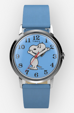 Load image into Gallery viewer, Timex Marlin® Hand-Wound x Peanuts Reissue 34mm Leather Strap Watch