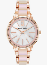 Load image into Gallery viewer, Anne Klein AK/1412IRRG Marbleized Acetate Bracelet Watch