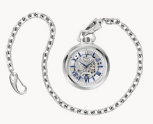 Load image into Gallery viewer, Silver-Tone Dial Stainless Steel Chain Sutton 96A304 Bulova
