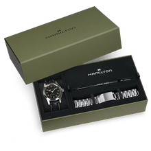 Load image into Gallery viewer, Khaki Field Murph Auto 42mm Bracelet Bundle
