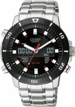 Load image into Gallery viewer, Citizen Men's JT3034-57E Eco-Drive Chronograph Stainless Steel Watch