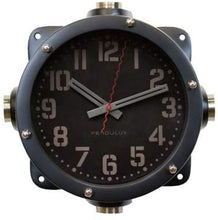 Load image into Gallery viewer, Pendulux Navy Master Wall Clock Black
