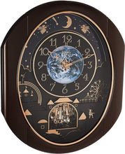 Load image into Gallery viewer, Rhythm Clocks "Velvet Cosmos" Magic Motion Clock