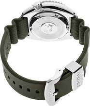Load image into Gallery viewer, Seiko Men's Prospex Stainless Steel Automatic Self Winder Diving Watch with Silicone Strap, Green, 22 (Model: SRPE05)