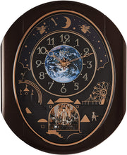 Load image into Gallery viewer, Rhythm Clocks &quot;Velvet Cosmos&quot; Magic Motion Clock
