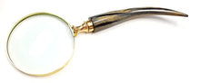 Load image into Gallery viewer, 6" Horn Handle Magnifying Glass