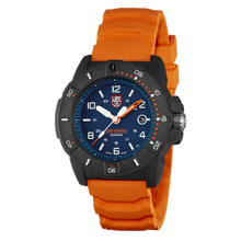 Load image into Gallery viewer, Luminox XS.3603 Navy Seal Mens Watch 45mm Blue Display Orange Band 3600 Series 200 Meter Water Resistant Hardened Mineral Glass Light Weight Carbon Case