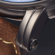 Load image into Gallery viewer, "The Waterman" Hawaiian Koa Wood Watch (47mm, Gunmetal & Silicone)