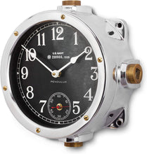 Load image into Gallery viewer, Pendulux Navy Master Wall Clock Black