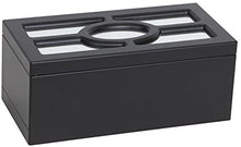 Load image into Gallery viewer, Mele & Co. Venezia Mirror Top Wooden Jewelry Box in Java Finish