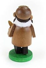 Load image into Gallery viewer, Glässer 26397 Pilot incense burner traditional wooden handmade German Christmas decoration, 11 cm by Richard Glässer Seiffen