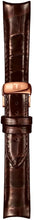 Load image into Gallery viewer, Tissot Women's Couturier 316L Stainless Steel case with Rose Gold PVD Coating Swiss Automatic Watch with Leather Strap, Brown, 18 (Model: T0352073603100)