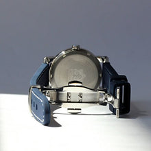 Load image into Gallery viewer, "The Waterman" - Hawaiian Koa Wood Watch (36MM, Chrome & Silicone)