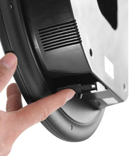 Load image into Gallery viewer, Bulova C4837 Music Streamer Stereo Bluetooth Wireless Speakers Clock, Silver