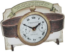 Load image into Gallery viewer, Timeworks Pop Out Clock, Men's Retro Wristwatch Box Keepsake