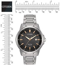 Load image into Gallery viewer, Citizen Men's Eco-Drive Titanium Watch with Date