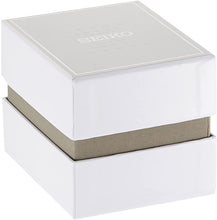 Load image into Gallery viewer, Seiko Men's Stainless Steel Japanese-Quartz Dress Watch with Silicone Strap, Black, 20 (Model: SSB325)