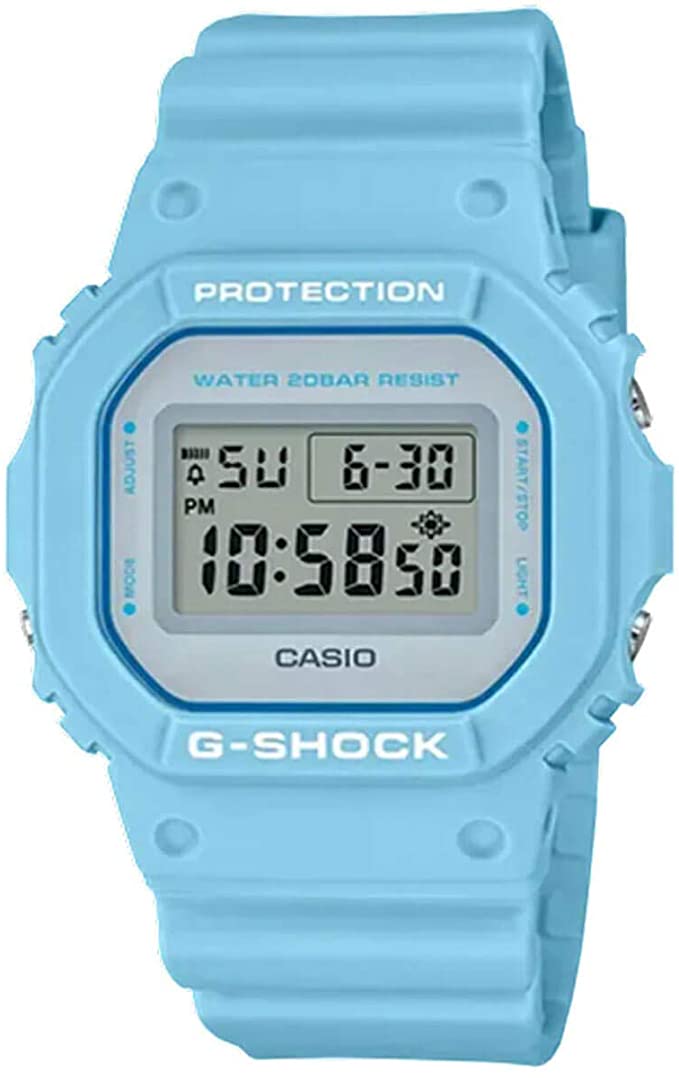 Casio DW5600SC-2 G-Shock Men's Watch Blue 43mm Resin