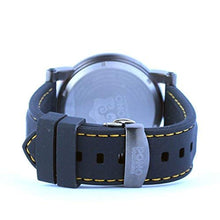 Load image into Gallery viewer, "The Waterman" Hawaiian Koa Wood Watch (47mm, Gunmetal & Silicone)