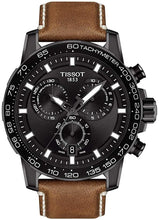 Load image into Gallery viewer, Tissot mens Supersport Stainless Steel Sport Watch Brown T1256173605101
