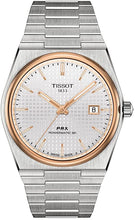 Load image into Gallery viewer, Tissot Men's PRX Swiss Automatic Dress Watch with Stainless Steel Strap, Grey, 12 (Model: T1374072103100)