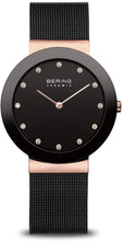 Load image into Gallery viewer, BERING Time | Women's Slim Watch 11435-166 | 35MM Case | Ceramic Collection | Stainless Steel Strap | Scratch-Resistant Sapphire Crystal | Minimalistic - Designed in Denmark