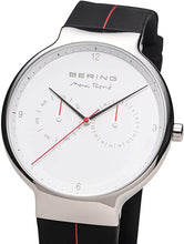Load image into Gallery viewer, BERING Time | Men's Slim Watch 15542-404 | 42MM Case | Max René Collection | Silicone Strap | Scratch-Resistant Sapphire Glass | Minimalistic - Designed in Denmark