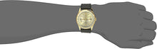 Load image into Gallery viewer, Invicta Men's 6750 Vintage Light Gold Tone Dial Black Leather Watch