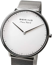 Load image into Gallery viewer, BERING Time | Men&#39;s Slim Watch 15738-004 | 38MM Case | Max René Collection | Stainless Steel Strap | Scratch-Resistant Sapphire Crystal | Minimalistic - Designed in Denmark
