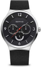 Load image into Gallery viewer, BERING Time | Men's Slim Watch 33441-102 | 41MM Case | Classic Collection | Stainless Steel Strap | Scratch-Resistant Sapphire Glass | Minimalistic - Designed in Denmark