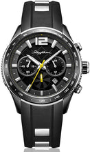 Load image into Gallery viewer, RHYTHM Men's Solar Energy Fashion Environmental Protection Solar Watch Black ES1401R05