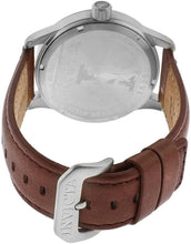 Load image into Gallery viewer, Invicta Men's I-Force 44mm Silver/Blue Dial Stainless Steel Watch with Brown Leather Band, (Model: 15254)