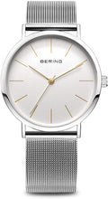 Load image into Gallery viewer, BERING Time | Women's Slim Watch 13436-001 | 36MM Case | Classic Collection | Stainless Steel Strap | Scratch-Resistant Sapphire Crystal | Minimalistic - Designed in Denmark