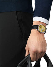 Load image into Gallery viewer, Tissot mens Viso Date 316L stainless steel case Specialities Black T1184301602100