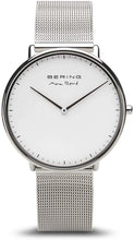 Load image into Gallery viewer, BERING Time | Men's Slim Watch 15738-004 | 38MM Case | Max René Collection | Stainless Steel Strap | Scratch-Resistant Sapphire Crystal | Minimalistic - Designed in Denmark