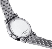 Load image into Gallery viewer, Tissot Women's Carson Moonphase 316L Stainless Steel case Swiss Quartz Watch Strap, Gray, 16 (Model: T1222231103300)