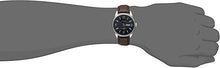 Load image into Gallery viewer, Armitron Men&#39;s 20/5048NVSVBN Day/Date Function Brown Croco-Grain Leather Strap Watch
