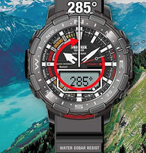 Load image into Gallery viewer, Casio Men's Pro Trek Quartz Sport Watch with Resin Strap, Black, 22.5 (Model: PRT-B70-1CR)