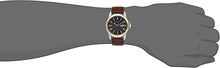 Load image into Gallery viewer, Seiko Men's SNE102 Stainless Steel Solar Watch with Brown Leather Strap, Multicolor dial