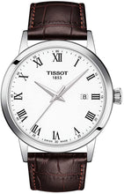 Load image into Gallery viewer, Tissot mens Classic Dream Stainless Steel Dress Watch Brown T1294101601300