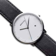 Load image into Gallery viewer, BERING Time | Unisex Slim Watch 11139-404 | 39MM Case | Classic Collection | Calfskin Leather Strap | Scratch-Resistant Sapphire Crystal | Minimalistic - Designed in Denmark