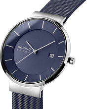 Load image into Gallery viewer, BERING Time | Men's Slim Watch 14639-307 | 39MM Case | Solar Collection | Stainless Steel Strap | Scratch-Resistant Sapphire Crystal | Minimalistic - Designed in Denmark
