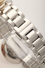 Load image into Gallery viewer, Rhythm Ladies Silver Link Diamond Sapphire L1202S 02