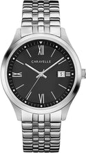 Load image into Gallery viewer, Caravelle Dress Quartz Mens Watch, Stainless Steel , Silver-Tone (Model: 43B158)